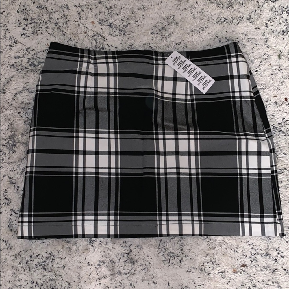 Urban outfitters plaid mini skirt
